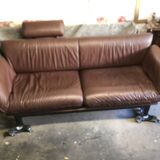 70s leather sofa ds 140 de sede