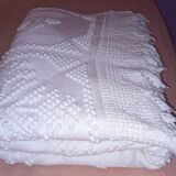 Crochet bedspread