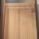 Old Haussmannian door 83x219.5cm with glazed transom frame.