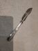 Butter knife with silver metal handle, goldsmith SFAM art deco style