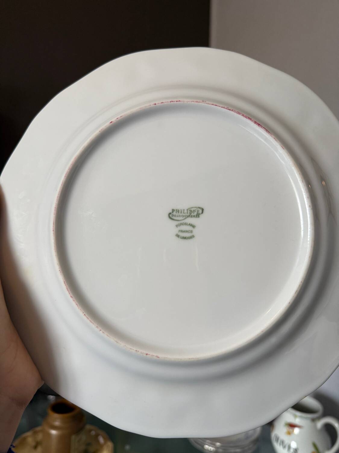 2 Philippe Deshoulieres Limoges flat plates