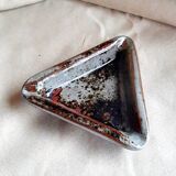 Cendrier en grès signé Chantal et Thierry Robert