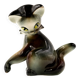 Vintage Jichokera Bechyně Cat Figure, 1960s