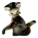 Vintage Jichokera Bechyně Cat Figure, 1960s