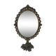 Miroir pivotant  sur pied 50x30cm