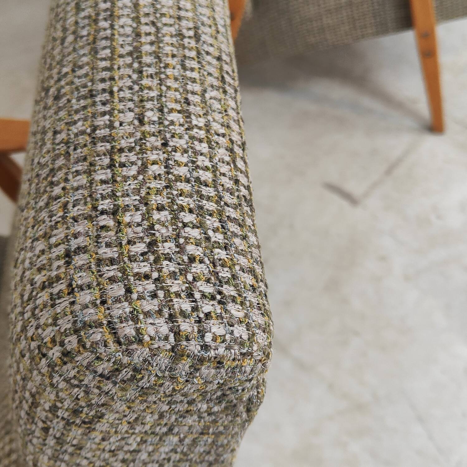 Pair of 6956 armchairs restored by Interier Praha, production 1965