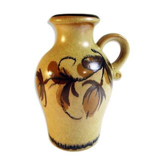 Vase en céramique avec anse Scheurich West Germany