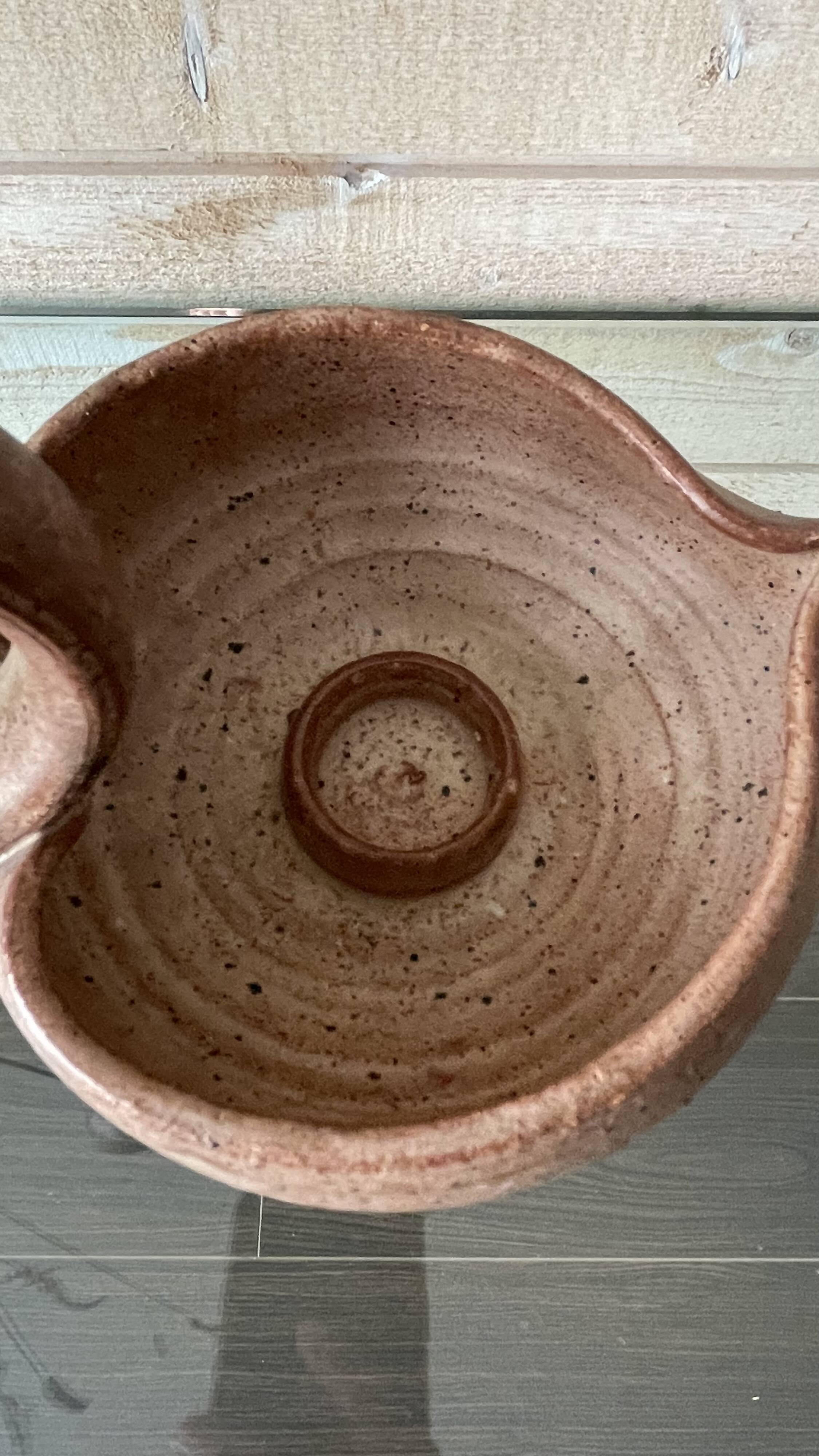 Sandstone candle holder