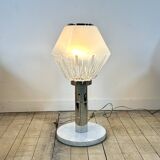 Diamond lamp in Murano glass, Italy 1970