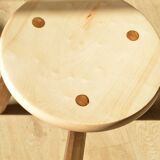 Low Maple / Chestnut Stool