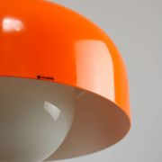 Big Space Age Pendant from Guzzini in Orange, 1970s