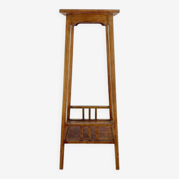 Tall Wooden Plant Stand, 1930s