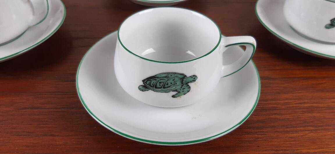 Set of 8 coffee cups with saucers – Thomas (Rosenthal)