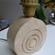 Travertine lamp Fratelli Manelli 60s/70s
