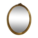 Vintage Deknudt golden mirror 70s