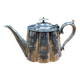 19th century English silver-plated teapot