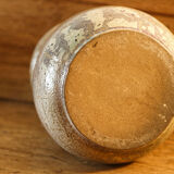 Glazed sandstone vase