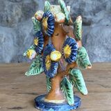 Aurelio FLORES, tree of life shaped candlestick