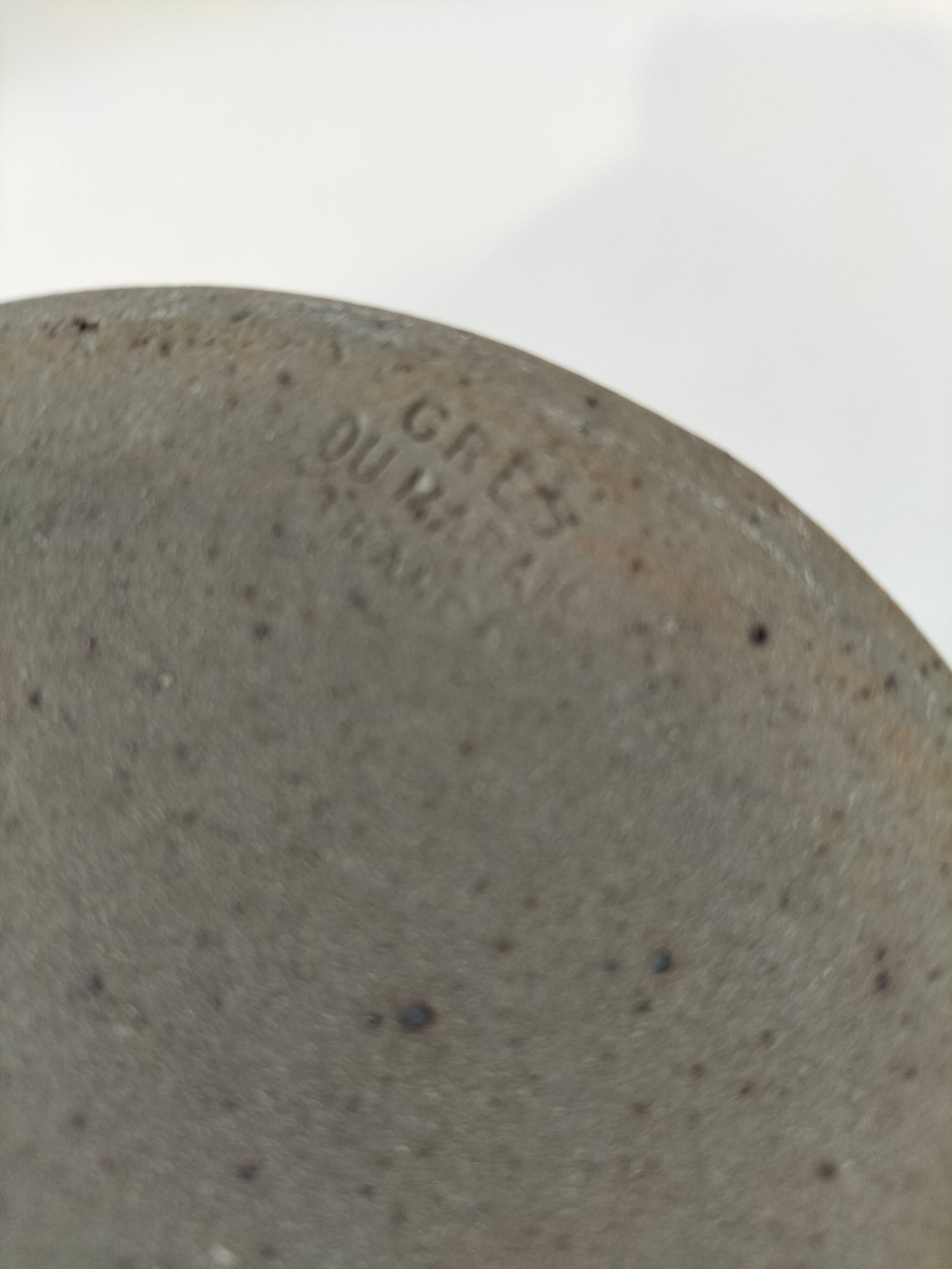 Handcrafted stoneware set — Grès du Marais France