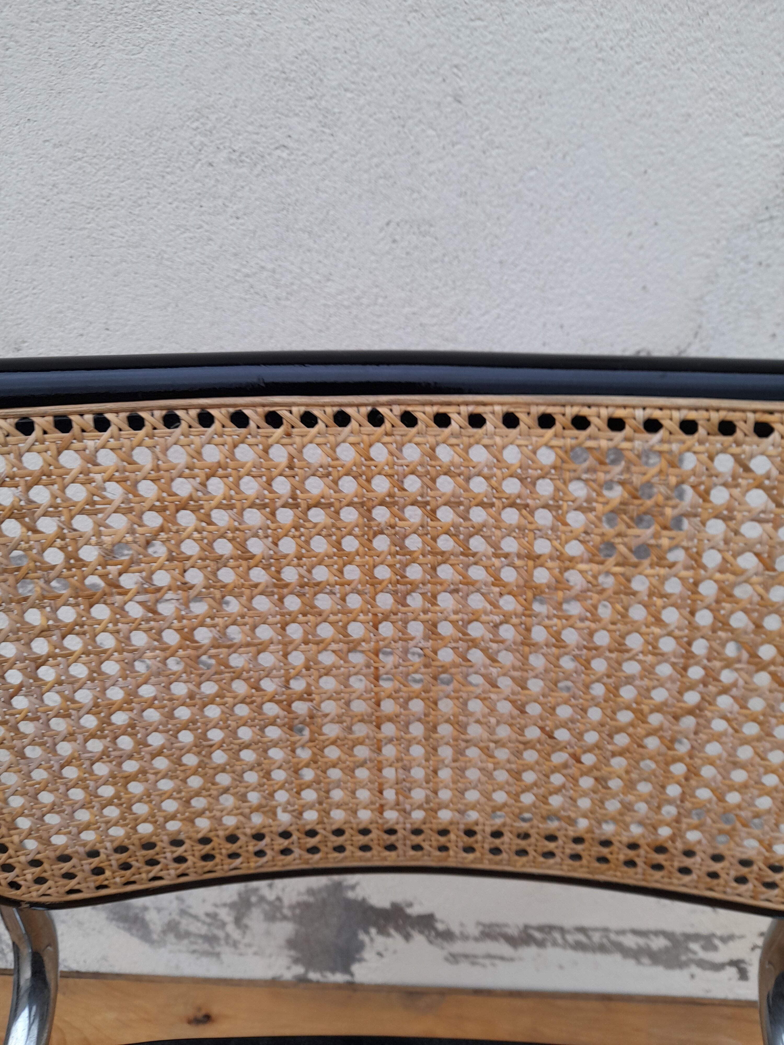 Chaise Marcel Breuer b32 signé Italy