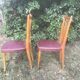 Paire de chaises Charles Ramos 1960