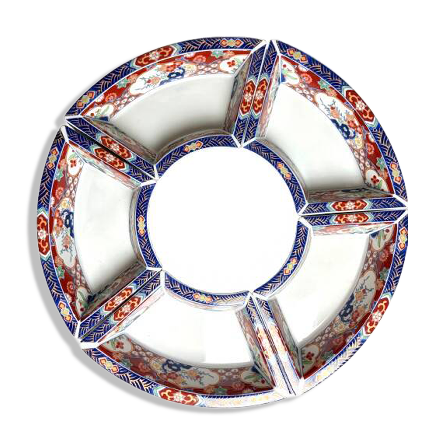 Vintage 70s style Imari serving dish