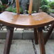 Lot of three old brutalist chairs
