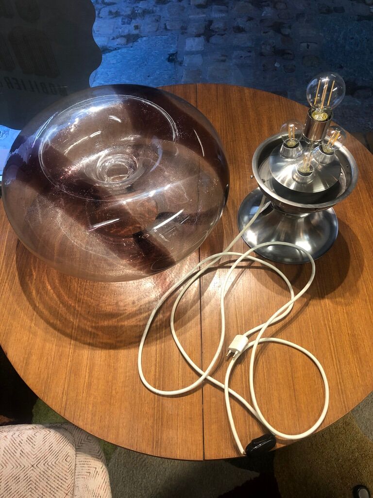 XXL space age lamp by Toni Zuccheri, Italy circa 1970