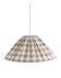 Suspension conique gros carreaux Malala "beige"