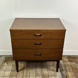Vintage 1960 Wrighton English Teak Chest of Drawers