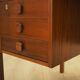 Teak desk with drawers, Denmark, 1960s