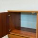 Vintage teak sideboard, mid-century style, with doors and drawers.