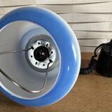 Suspension opaline monte et descends, vintage, années 70