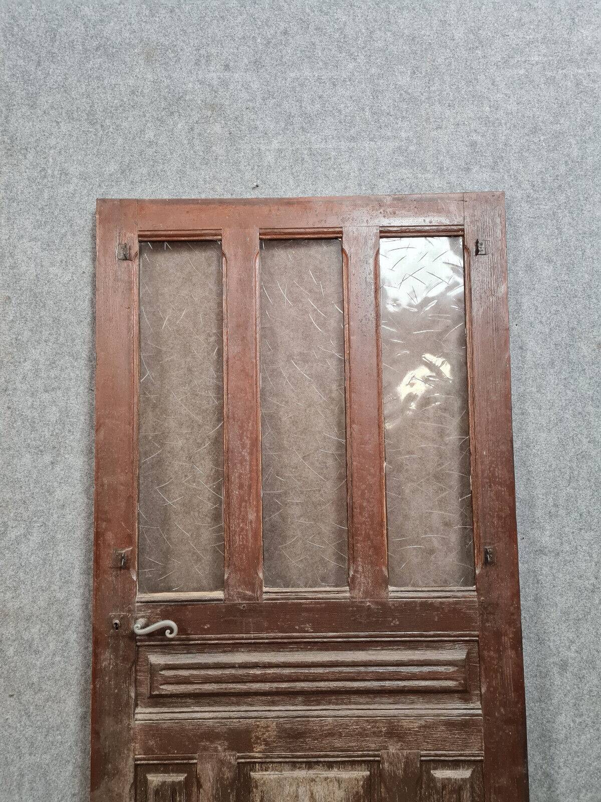 Art Deco period door in solid wood circa 1930-1940 (B)
