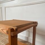 Vintage pine side table