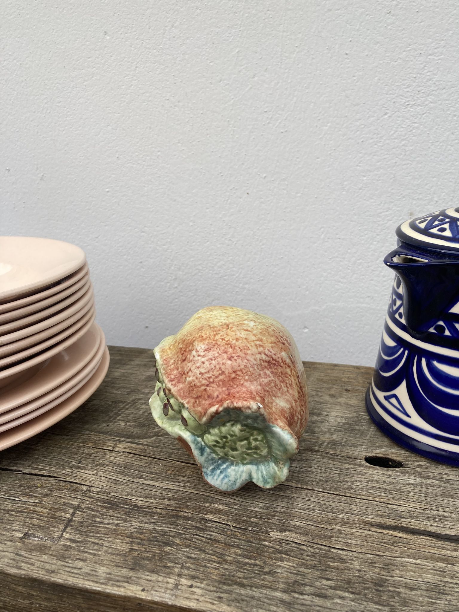 Vintage ceramic faux fruits / vintage centerpieces from the 1990s