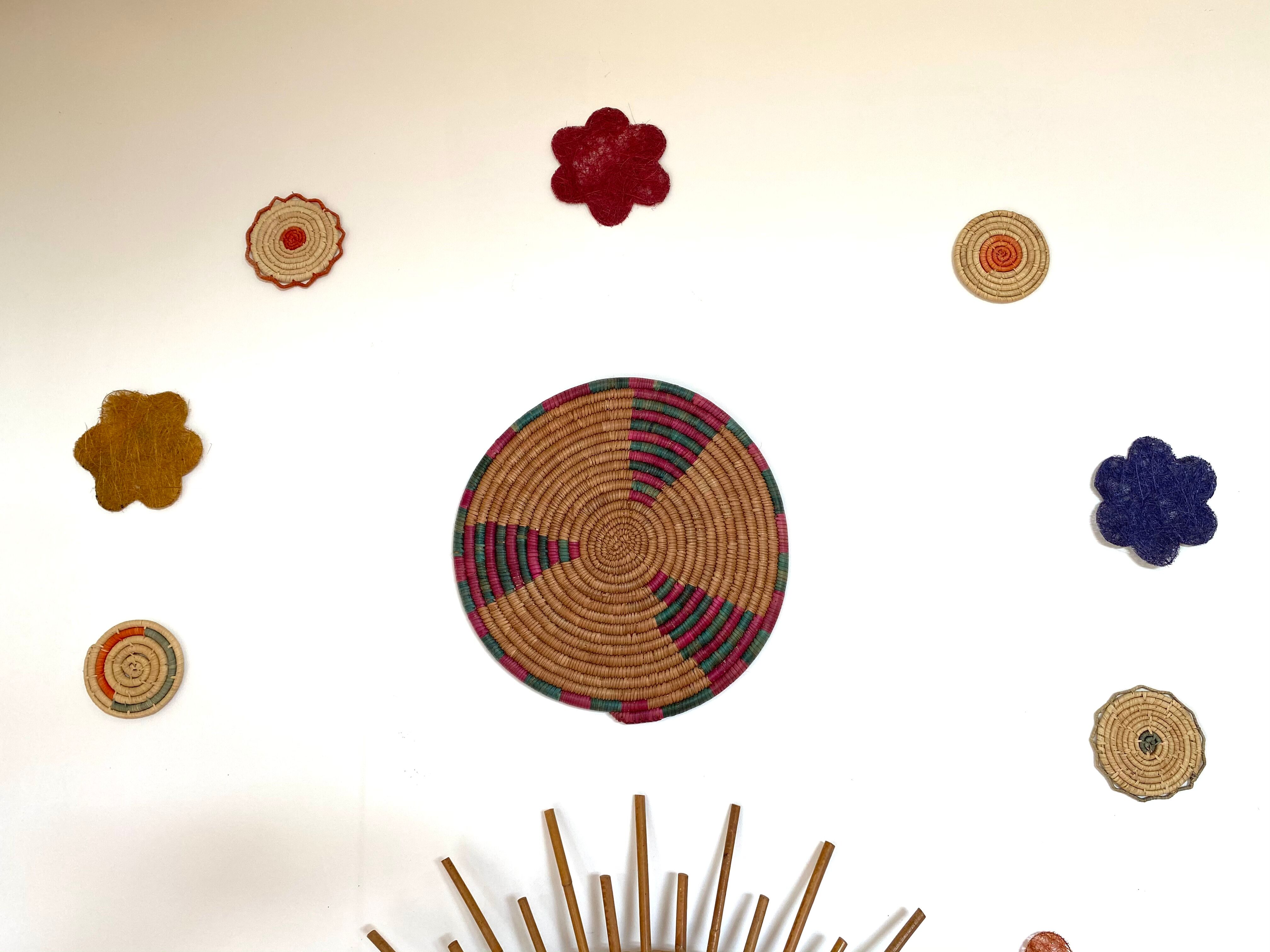 Corbeille africaine pour déco murale