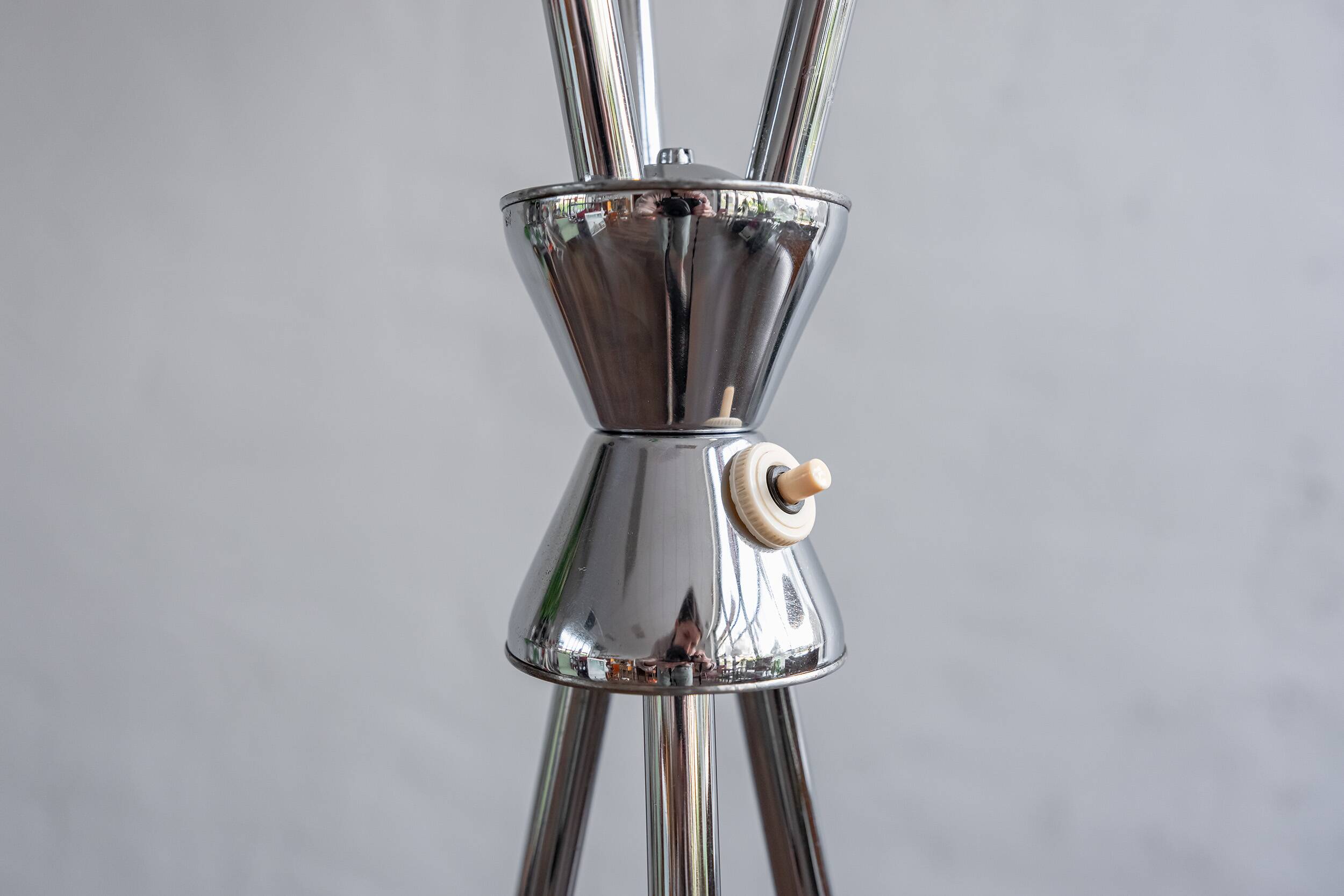 Vintage Czechoslovak Adjustable Floor Lamp By Lidokov, 1960s