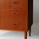 Commode scandinave en teck, années 1960