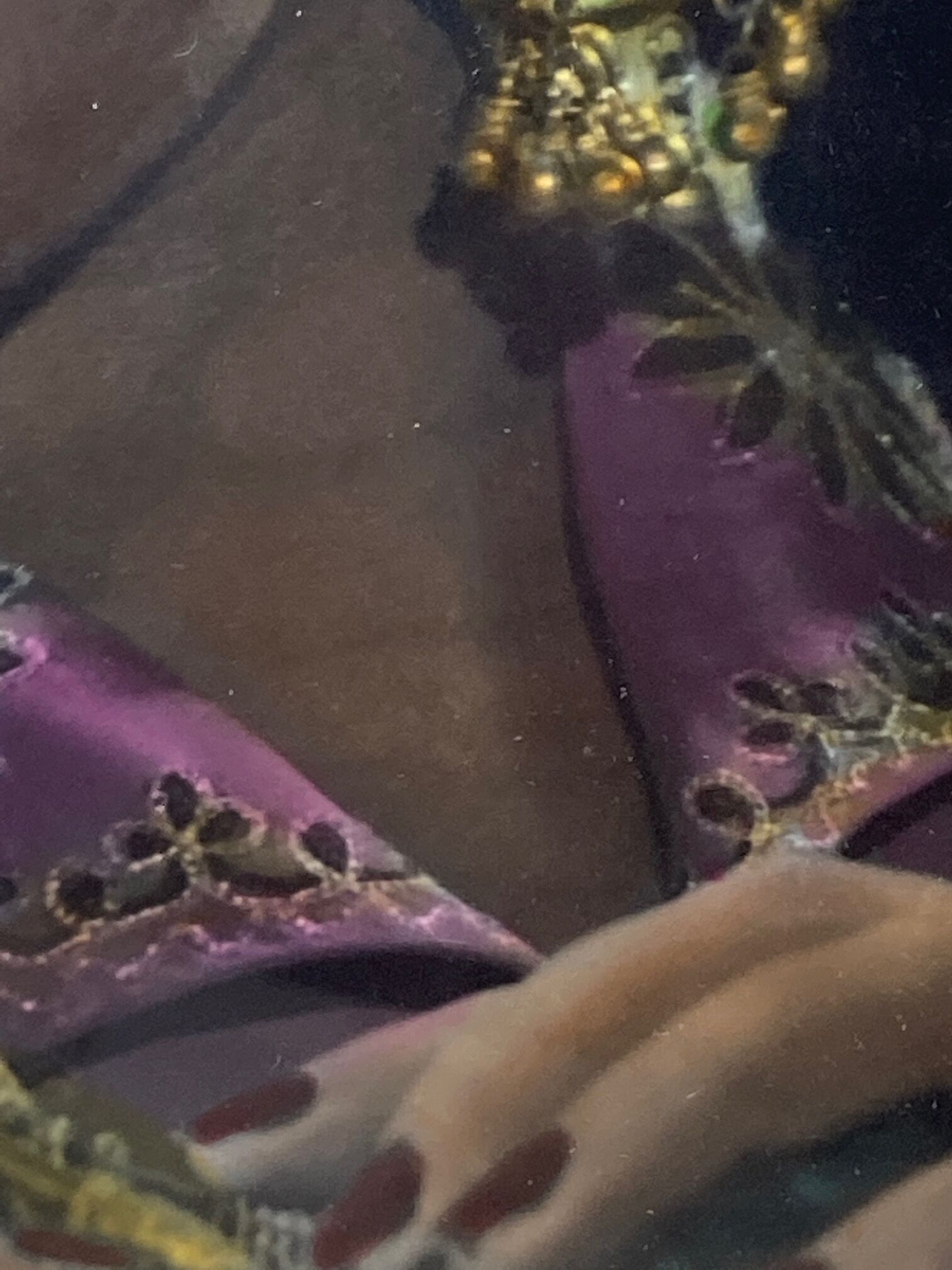 Indian actress known as Naazi, photo painted