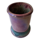 Ancient flamed stoneware vase from Rambervillers