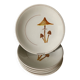 Longchamp autumn and mushroom decor plates