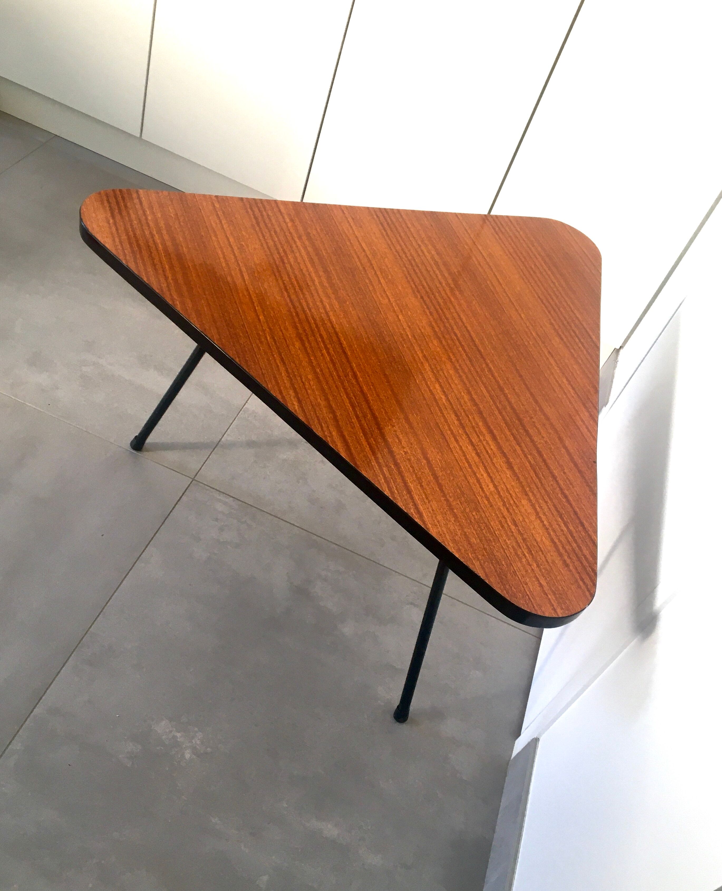 Vintage formica coffee table and steel