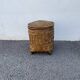 Basket with lided bamboo from Asia