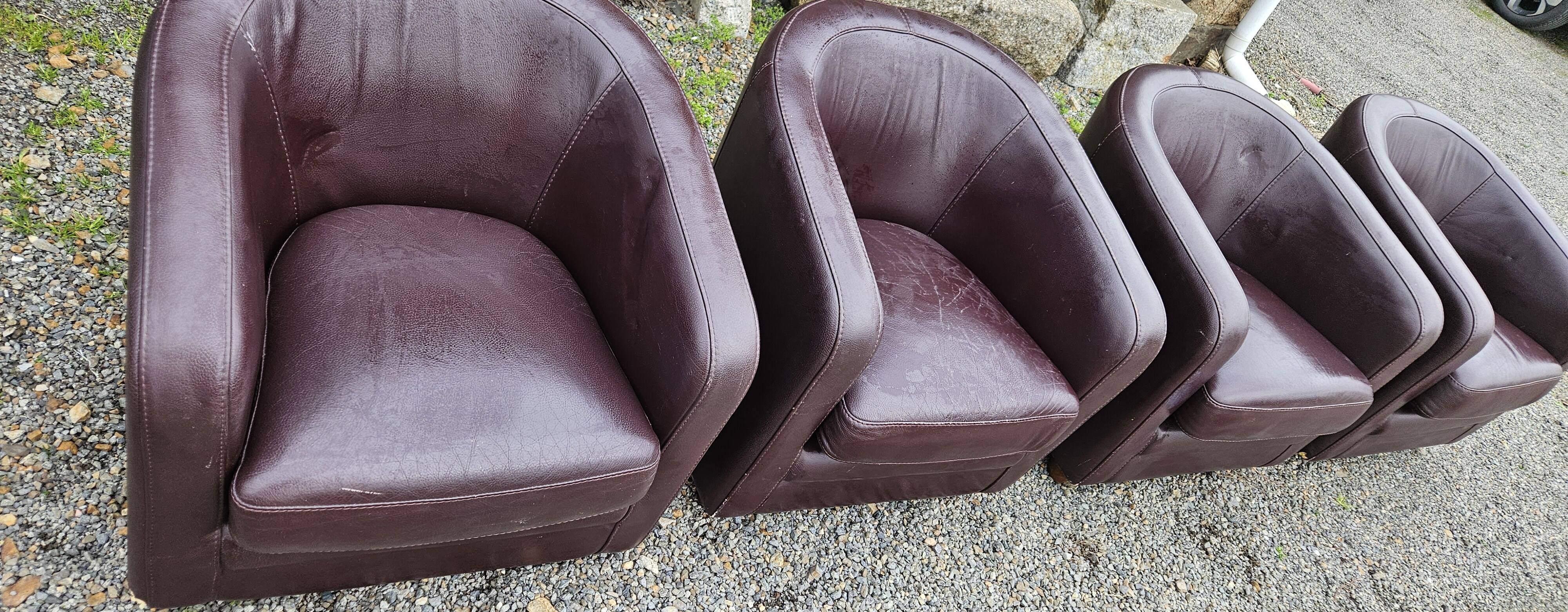Duvivier toad armchairs