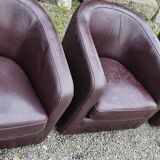 Duvivier toad armchairs