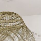 Suspension Doum in braided half – 30×60 cm – Handmade Moroccan production