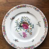 Lot de 12 assiettes haviland porcelaine de limoges collection pondichery