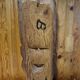 Wall decoration or to place large African mask in carved wood