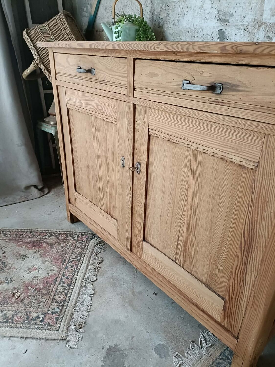 Wooden sideboard